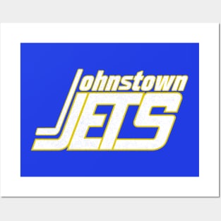 Defunct Johnstown Jets NAHL Hockey 1977 Posters and Art